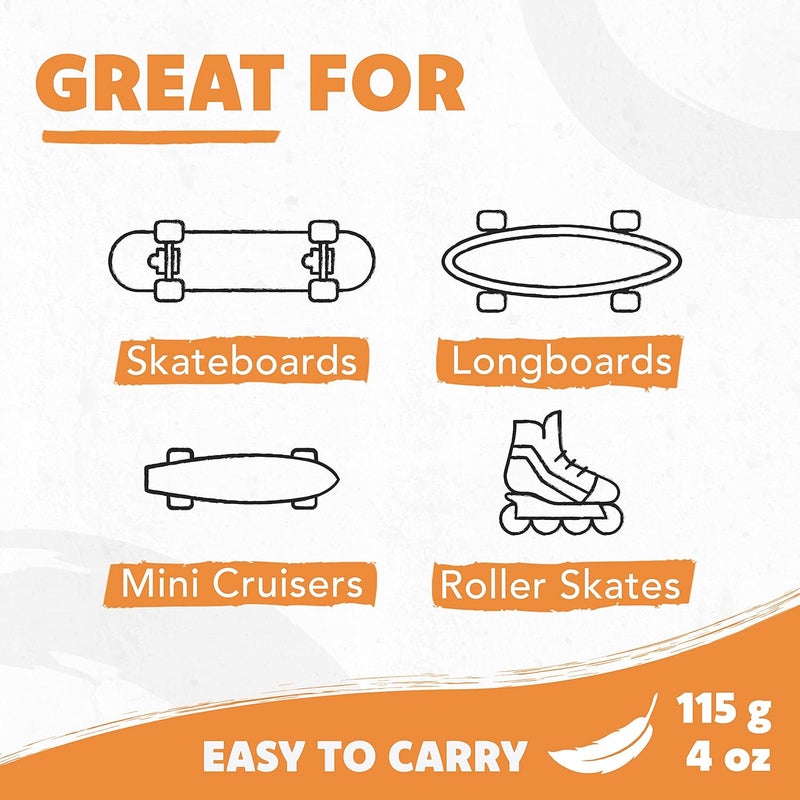 D Deleven Deleven Skate Tool All-in-One Lightweight Portable Skateboard Tool - T Tool with Allen Wrench, Phillips Head Screwdriver - Adjust Roller Skates, Longboards, Skateboards, Quads, Wheels, Trucks, Kingpin - Image 3